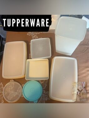 Lot of 11 Tupperware Pieces